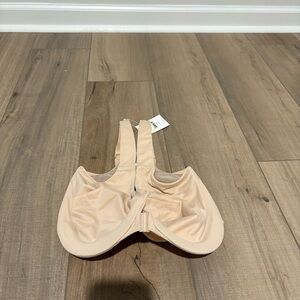 Delimira Front Close Racer Back Underwire Bra Beige Size 36G